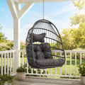 Chorley Indoor/Outdoor Porch Swing Egg Chair Without Stand